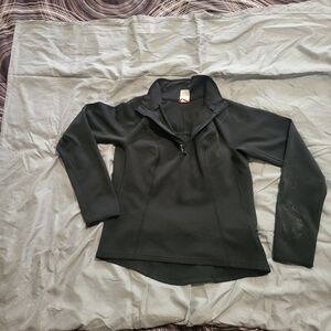 Black Women's Top Long Sleeves Sports